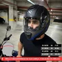 Capacete Fechado Norisk Razor Full Preto Azul Fosco