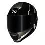 Capacete Fechado Norisk Razor Full Preto Branco