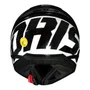 Capacete Fechado Norisk Razor Full Preto Branco