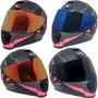 Capacete Fechado Norisk Razor Full Preto Rosa Fosco