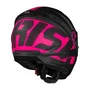 Capacete Fechado Norisk Razor Full Preto Rosa Fosco