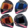 Capacete Fechado Norisk Razor Full Preto Rosa Fosco