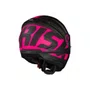 Capacete Fechado Norisk Razor Full Preto Rosa Fosco