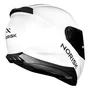 Capacete Fechado Norisk Razor Solid Monocolor Branco