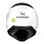 Capacete Fechado Norisk Razor Solid Monocolor Branco