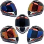 Capacete Fechado Norisk Razor Speedmax Preto Cinza Laranja