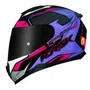Capacete Fechado Norisk Razor SpeedMax Preto Pink
