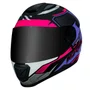 Capacete Fechado Norisk Razor SpeedMax Preto Pink