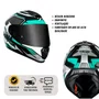 Capacete Fechado Norisk Razor Speedmax Verde