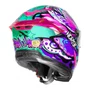 Capacete Fechado Norisk Rock Com Oculos Solar Butterfly Rosa
