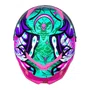 Capacete Fechado Norisk Rock Com Oculos Solar Butterfly Rosa