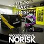 Capacete Fechado Norisk Rock Com Oculos Solar Butterfly Rosa
