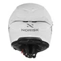 Capacete Fechado Norisk Rock Com Oculos Solar Monocolor Branco