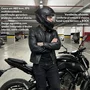 Capacete Fechado Norisk Rock Com Oculos Solar Monocolor Preto Fosco