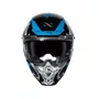 Capacete Fechado Norisk Rock Com Oculos Solar Mortal Kombat Sub Zero