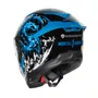Capacete Fechado Norisk Rock Com Oculos Solar Mortal Kombat Sub Zero