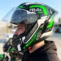 Capacete Fechado Norisk Strada 2 Fusion Branco Preto Original