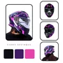 Capacete Fechado Norisk Strada 2 Fusion Roxo Preto Rosa