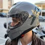 Capacete Fechado Norisk Strada 2 Monocolor Nardo Cinza Original