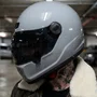 Capacete Fechado Norisk V8 Monocolor Nardo Cinza