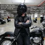 Capacete Fechado Norisk V8 Monocolor Preto