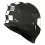 Capacete Fechado Origine Dinamo Contest Branco Preto Fosco
