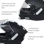 Capacete Fechado Origine Dinamo Contest Branco Preto Fosco