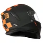Capacete Fechado Origine Dinamo Contest Laranja Preto Fosco
