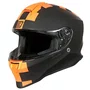 Capacete Fechado Origine Dinamo Contest Laranja Preto Fosco