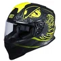 Capacete Fechado Origine Dinamo Fighter Amarelo Preto Fosco