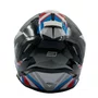Capacete Fechado Origine Dinamo Foolish Branco Preto Brilho