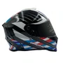 Capacete Fechado Origine Dinamo Foolish Branco Preto Brilho