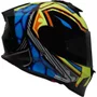 Capacete Fechado Origine Dinamo SZ Lirik Amarelo Azul Brilho