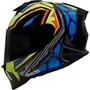 Capacete Fechado Origine Dinamo SZ Lirik Amarelo Azul Brilho