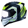 Capacete Fechado Race Tech Sector Exilio Fosco Preto Amarelo
