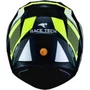 Capacete Fechado Race Tech Sector Exilio Fosco Preto Amarelo