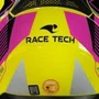 Capacete Fechado Race Tech Sector Exilio HV Amarelo Rosa Neon Preto