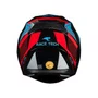 Capacete Fechado Race Tech Sector Exilio Preto Azul Vermelho