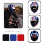 Capacete Fechado Racer1 Rc1 Icone Azul Branco Vermelho