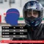 Capacete Fechado Racer1 Rc1 Octane Azul Cinza Vermelho