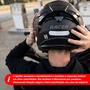 Capacete Fechado Racer1 Rc2 Start Monocolor Preto Fosco