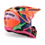 Capacete Infantil Alpinestars SM3 Youth Deegan Laranja Fluor
