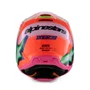 Capacete Infantil Alpinestars SM3 Youth Deegan Laranja Fluor