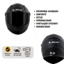 Capacete Fechado LS2 FF358 Monocolor Preto Fosco
