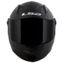 Capacete Fechado LS2 FF358 Monocolor Preto Fosco