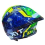 Capacete Kyt TT Revo Diogo Moreira Oficial Mais Viseira Tt Revo Azul