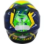 Capacete Kyt TT Revo Diogo Moreira Oficial Mais Viseira Tt Revo Azul