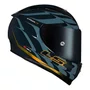 Capacete Fechado LS2 FF323 Arrow R Flames Azul Ouro
