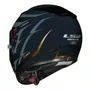 Capacete Fechado LS2 FF323 Arrow R Flames Azul Ouro