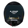 Capacete Fechado LS2 FF323 Arrow R Flames Azul Ouro